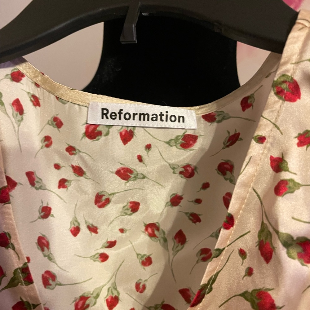 Reformation Honey Dress In Marion Print - Picture 4 of 4